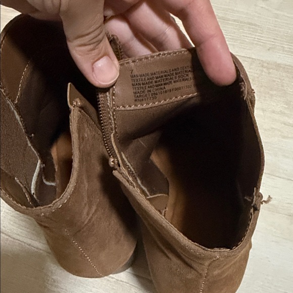Universal Thread Tan Ankle Booties - Picture 5 of 6